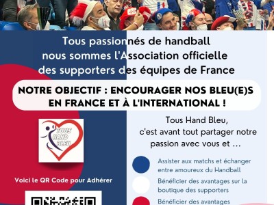 TOUS HAND BLEU SE PRESENTE
