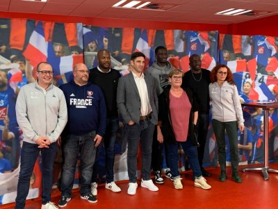 TOUS HAND BLEU participe a la conference sur le Supporterisme au Mans le 04 Janvier 23