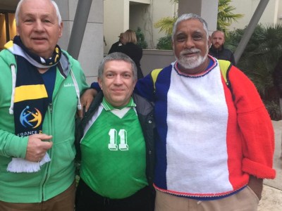 Image 1 - Les Supporters en Croatie avec lEQF Masculine