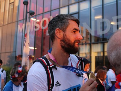 Image 25 - Retour en OR des JO pour nos EDF a la maison du Handball Aout 2021