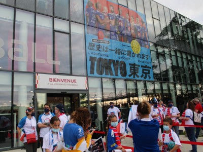 Image 7 - Retour en OR des JO pour nos EDF a la maison du Handball Aout 2021