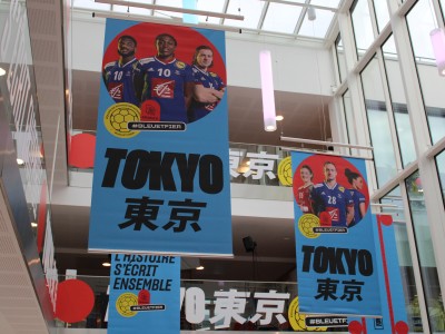 Image 8 - Retour en OR des JO pour nos EDF a la maison du Handball Aout 2021