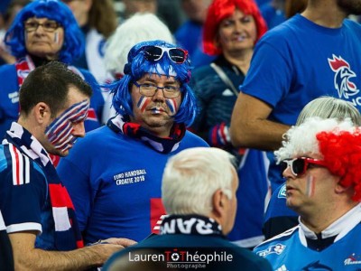 Les Supporters en Croatie avec lEQF Masculine
